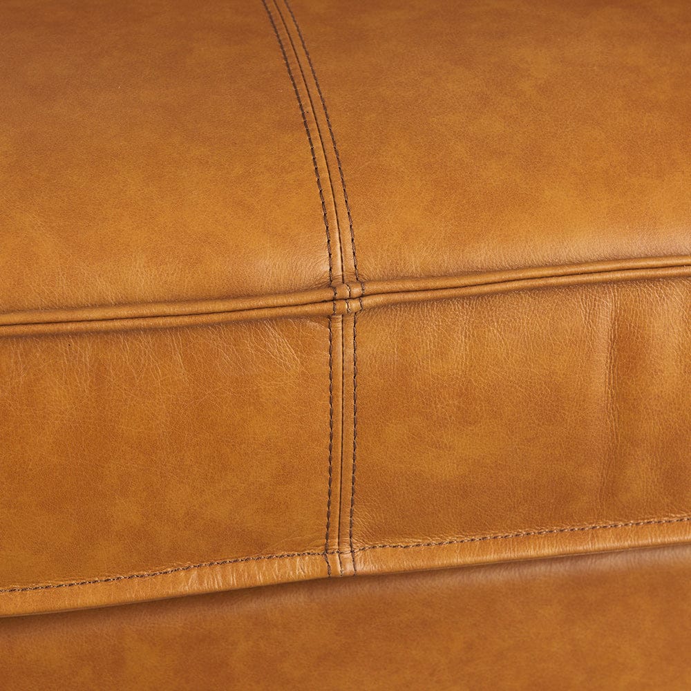 Mercana - D'Arcy 65.0L x 37.0W x 34.0H Tan Leather Love Seat - 69643 view 10
