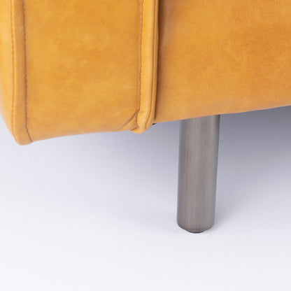 Mercana - D'Arcy 88.0L x 37.0W x 34.0H Tan Leather Sofa - 69642 view 10