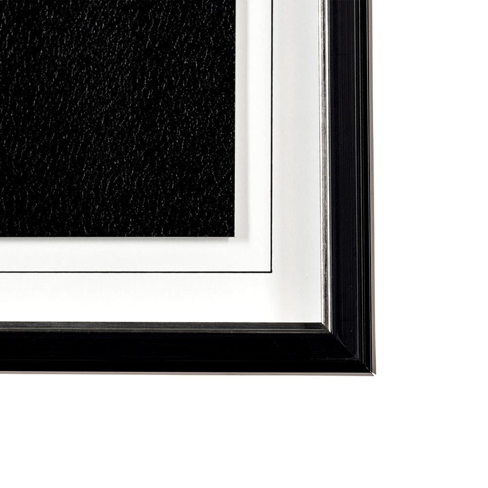 Mercana - Dark Blossoms by Brian Carson a Hand Embellished Textured Framed Art Print Matted under Glass - 13232 view 3