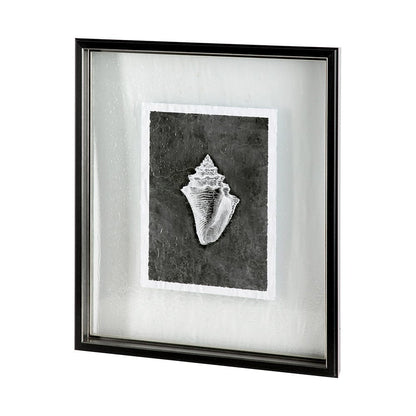 Mercana - Dark Coastal I by Mercana Studio a Hand Embellished Textured Framed Art Print Matted under Glass - 12035 view 1