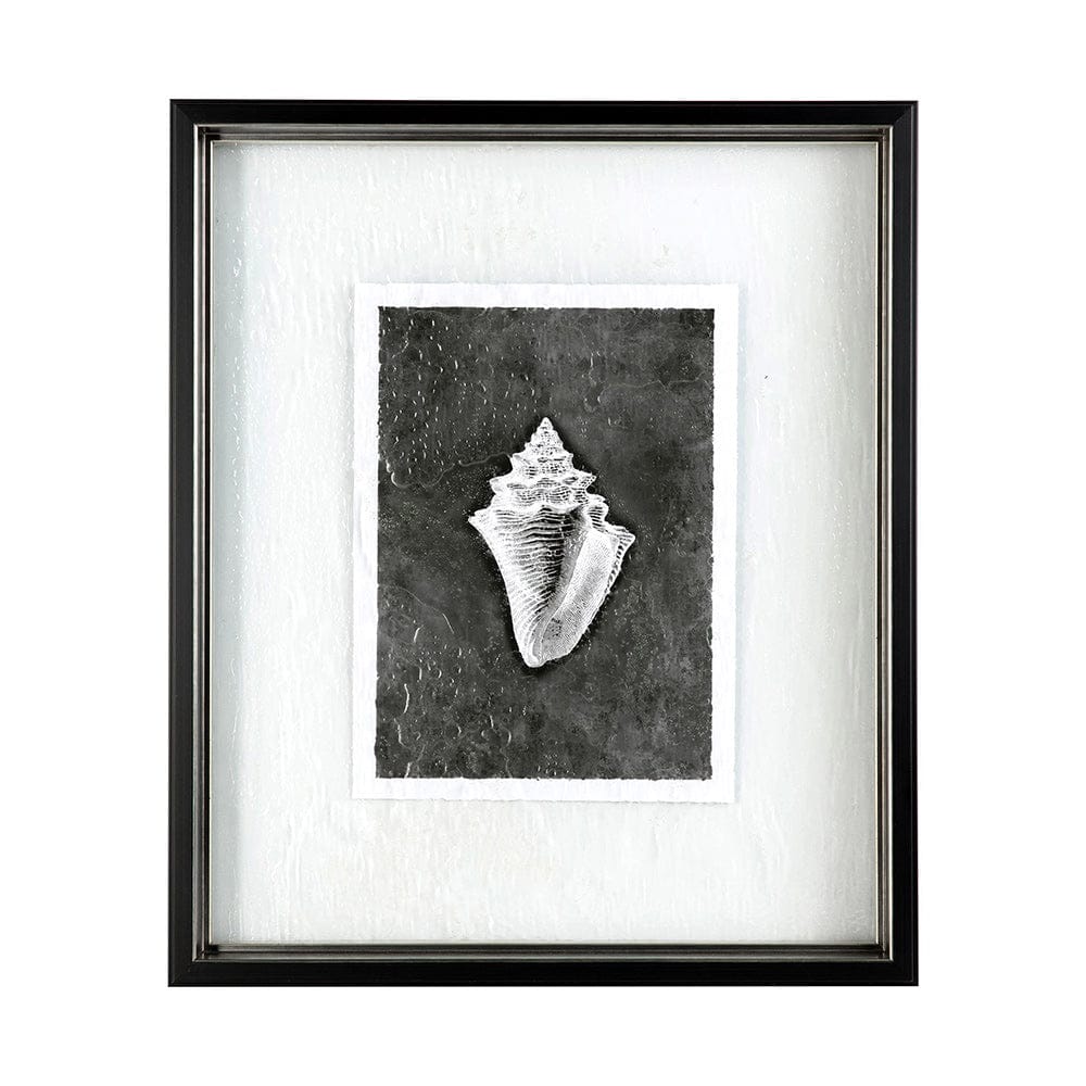Mercana - Dark Coastal I by Mercana Studio a Hand Embellished Textured Framed Art Print Matted under Glass - 12035 view 2