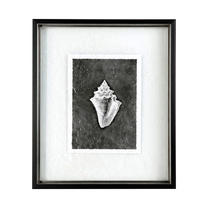 Mercana - Dark Coastal I by Mercana Studio a Hand Embellished Textured Framed Art Print Matted under Glass - 12035 view 2