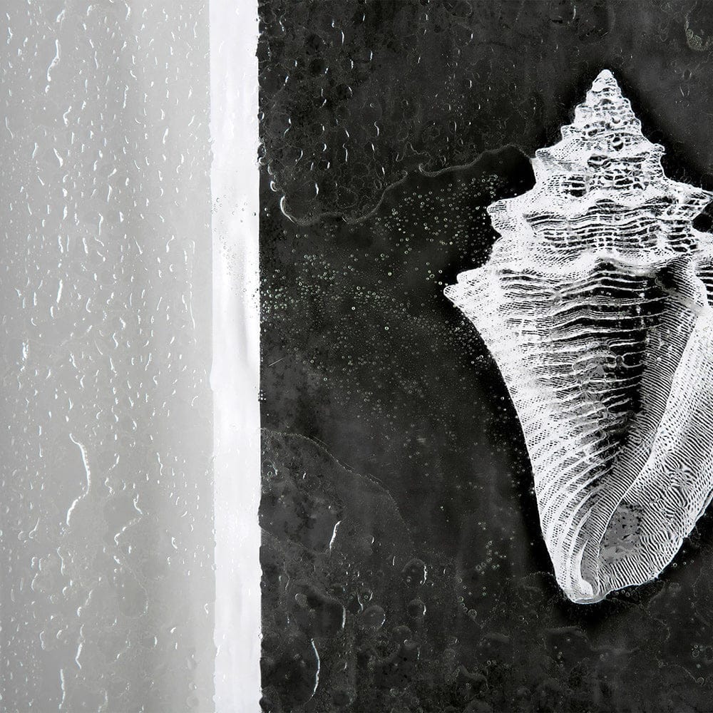 Mercana - Dark Coastal I by Mercana Studio a Hand Embellished Textured Framed Art Print Matted under Glass - 12035 view 4