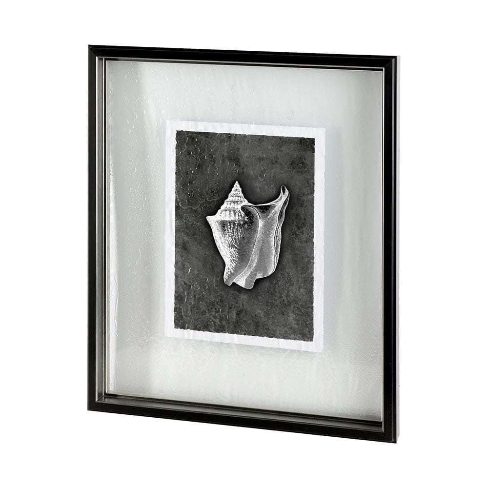 Mercana - Dark Coastal II by Mercana Studio a Hand Embellished Textured Framed Art Print Matted under Glass - 12036 view 1