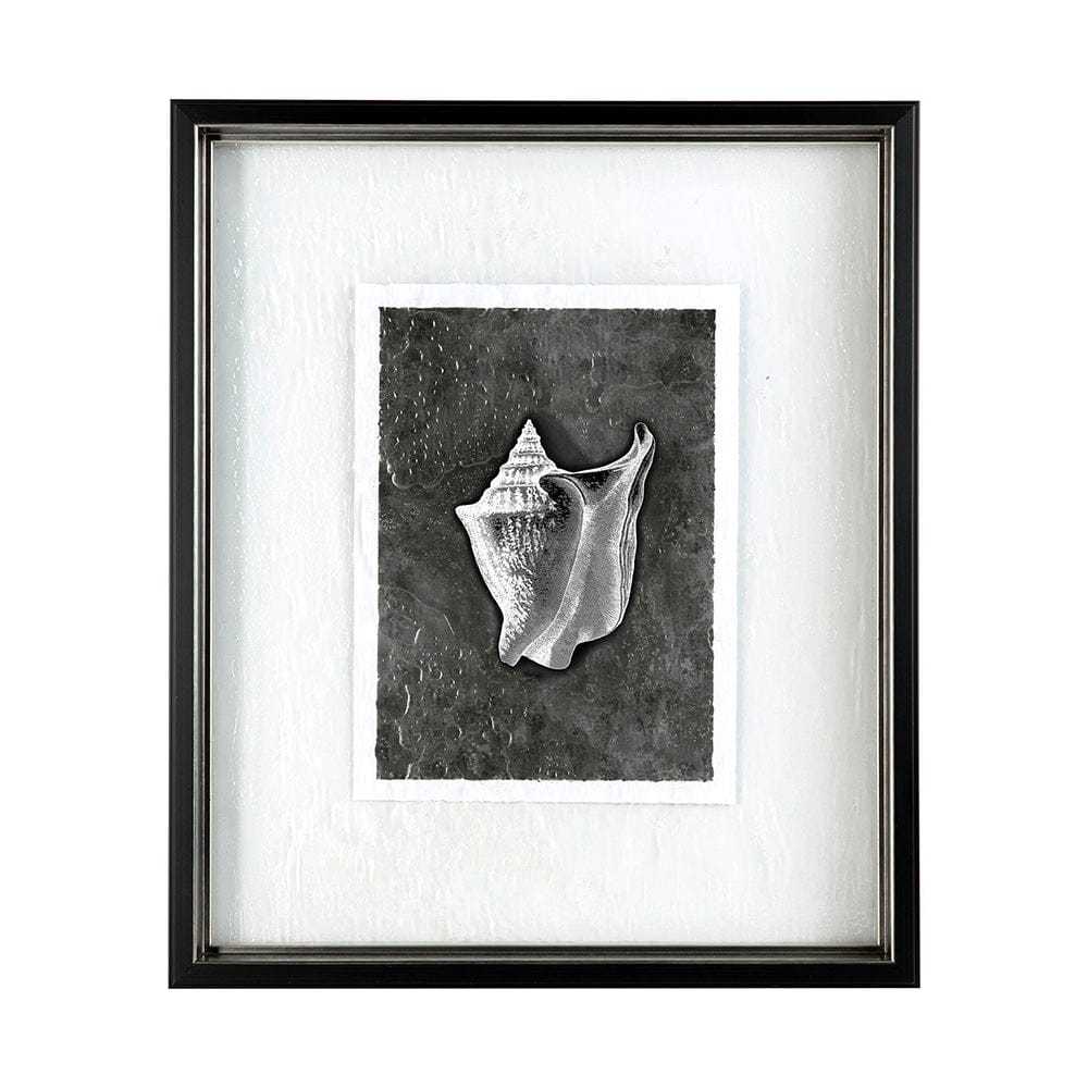 Mercana - Dark Coastal II by Mercana Studio a Hand Embellished Textured Framed Art Print Matted under Glass - 12036 view 2