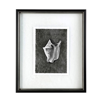 Mercana - Dark Coastal II by Mercana Studio a Hand Embellished Textured Framed Art Print Matted under Glass - 12036 view 2