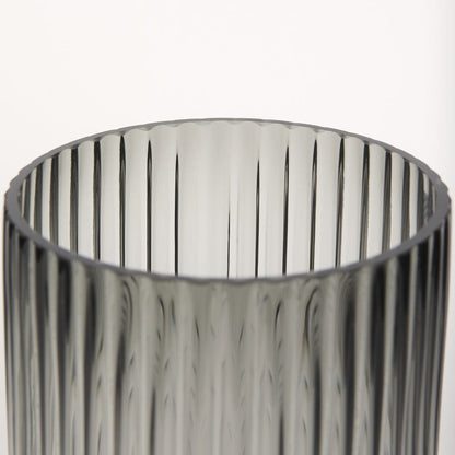 Mercana - Dawn Tall Smokey Black Glass Vase - 70361 view 5