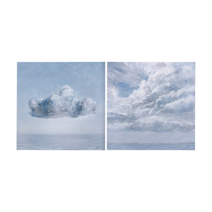 Mercana - Day Cloud I by Mercana Studio a Hand Embellished Textured Canvas - 102244-L view 8