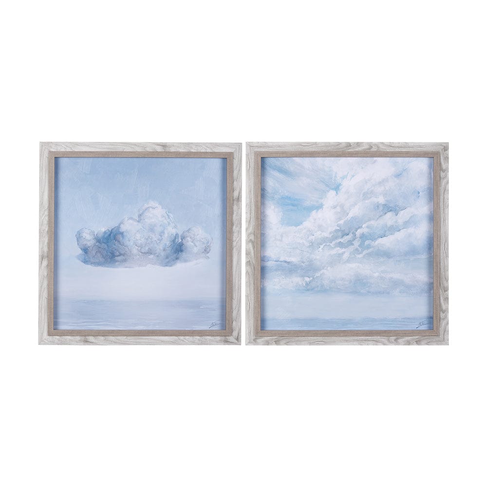 Mercana - Day cloud I by Mercana Studio a Hand Embellished Textured Framed Art Print - 14296 view 8