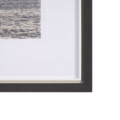 Mercana - Daybreak Sail by Ben Wood a Hand Embellished Framed Art Print Matted under Glass - 15581 view 3