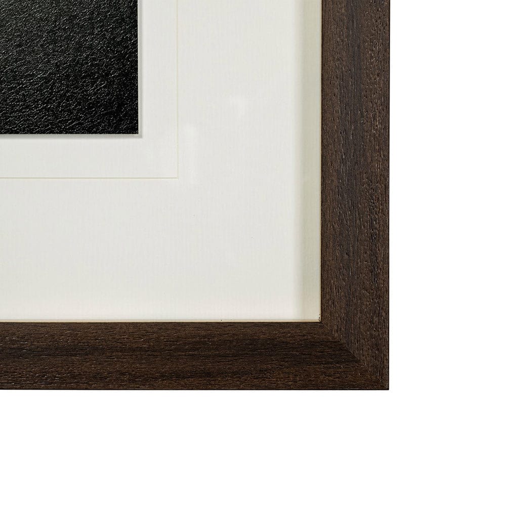 Mercana - Deer Skull by Chris Dunker a Hand Embelished Textured Framed Art Print Matted under Glass - 13170 view 5