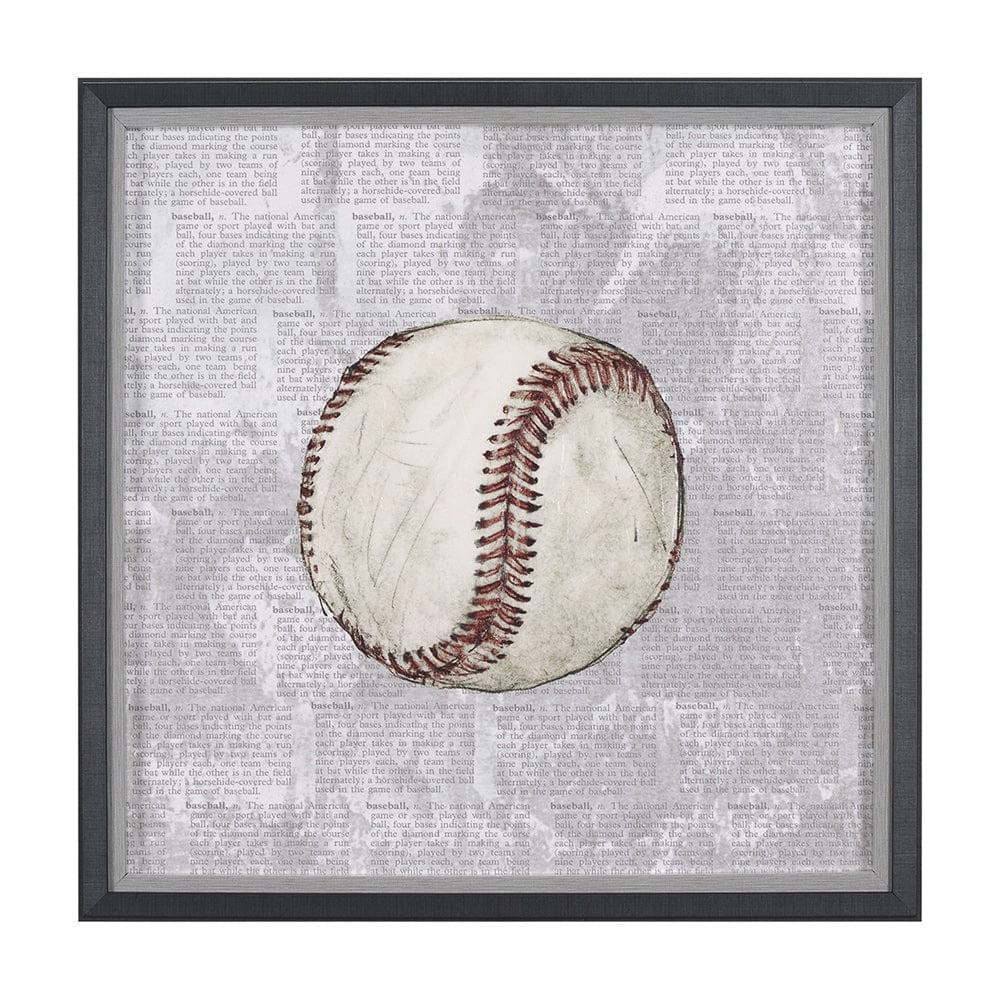 Mercana - Definition of Sport I by Mercana Studio a Hand Embellished Textured Framed Art Print - 15238 view 1