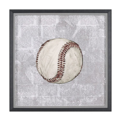 Mercana - Definition of Sport I by Mercana Studio a Hand Embellished Textured Framed Art Print - 15238 view 1