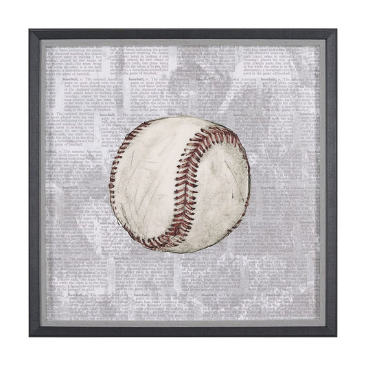 Mercana - Definition of Sport I by Mercana Studio a Hand Embellished Textured Framed Art Print - 15238 view 1