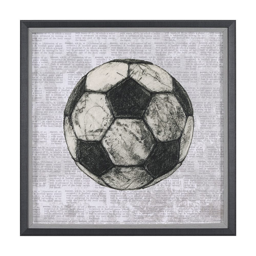 Mercana - Definition of Sport II by Mercana Studio a Hand Embellished Textured Framed Art Print - 15239 view 1