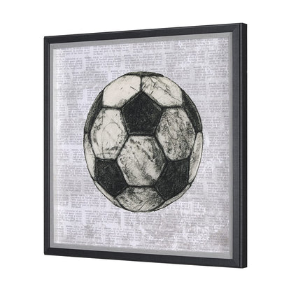 Mercana - Definition of Sport II by Mercana Studio a Hand Embellished Textured Framed Art Print - 15239 view 2