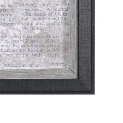 Mercana - Definition of Sport II by Mercana Studio a Hand Embellished Textured Framed Art Print - 15239 view 3