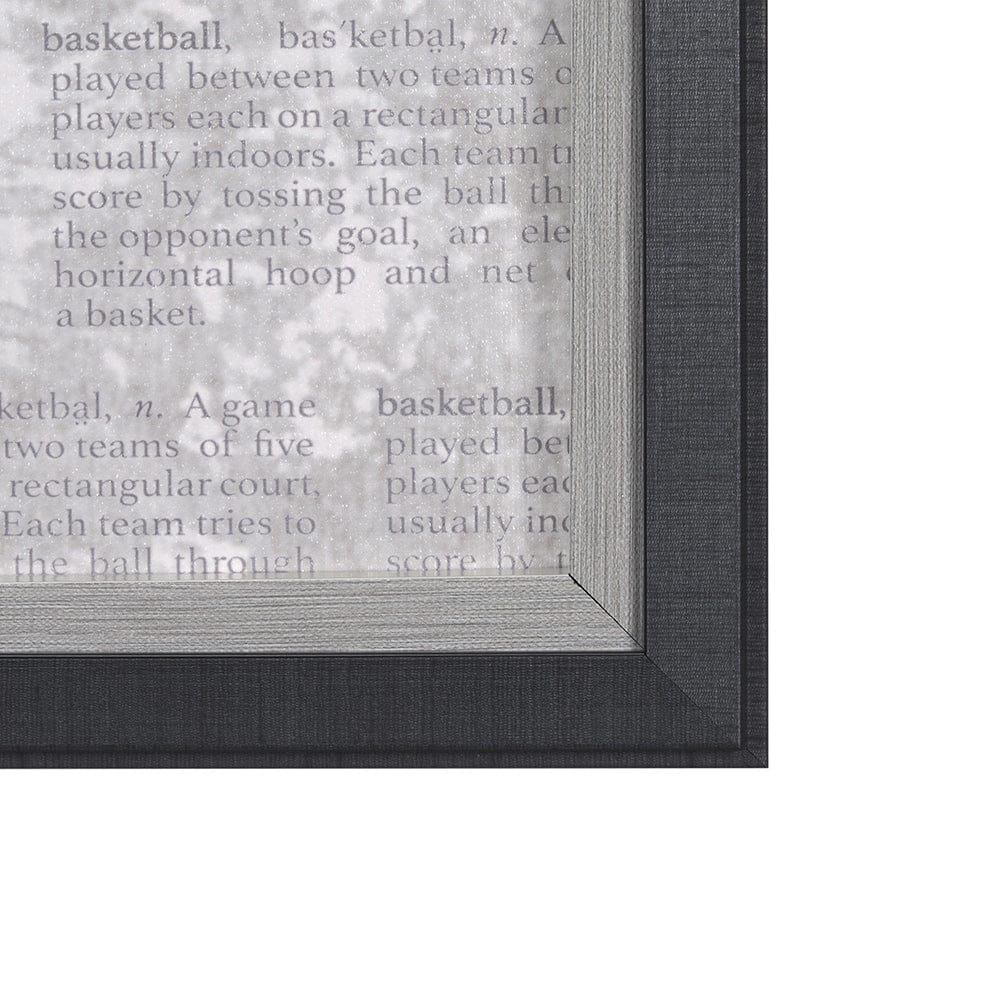 Mercana - Definition of Sport IV by Mercana Studio a Hand Embellished Textured Framed Art Print - 15241 view 3
