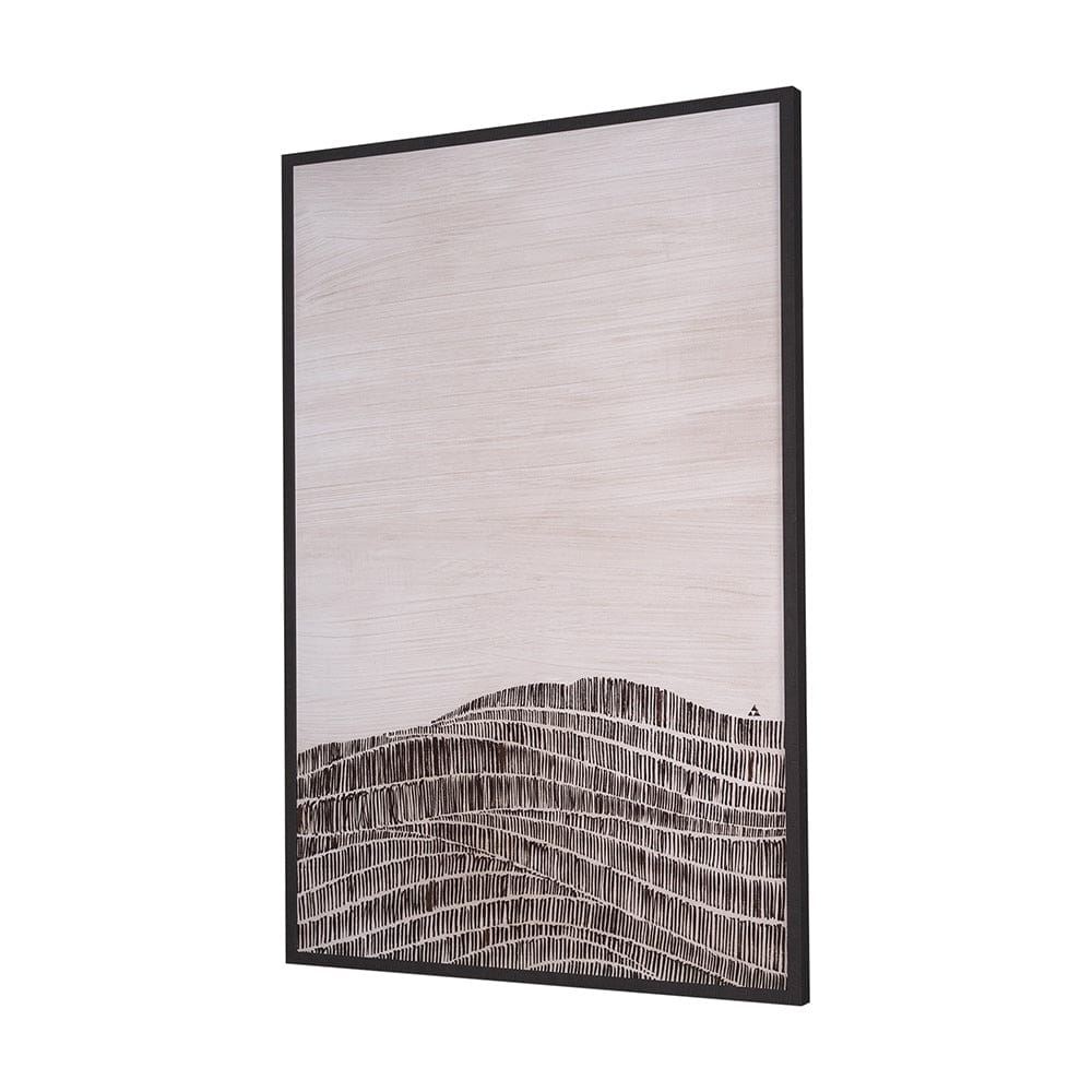 Mercana - Delineation I by Mercana Studio a Hand Embelished Textured Framed Art Print - 15070 view 2