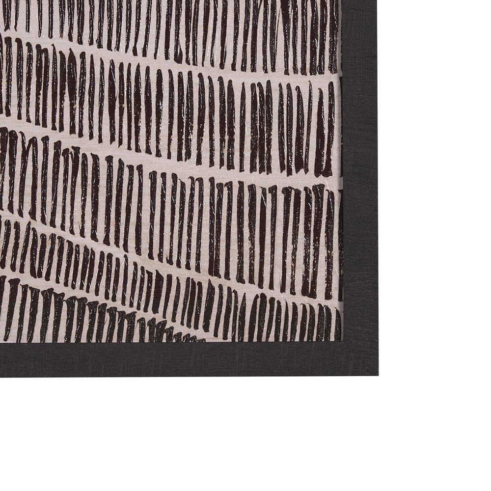 Mercana - Delineation I by Mercana Studio a Hand Embelished Textured Framed Art Print - 15070 view 3