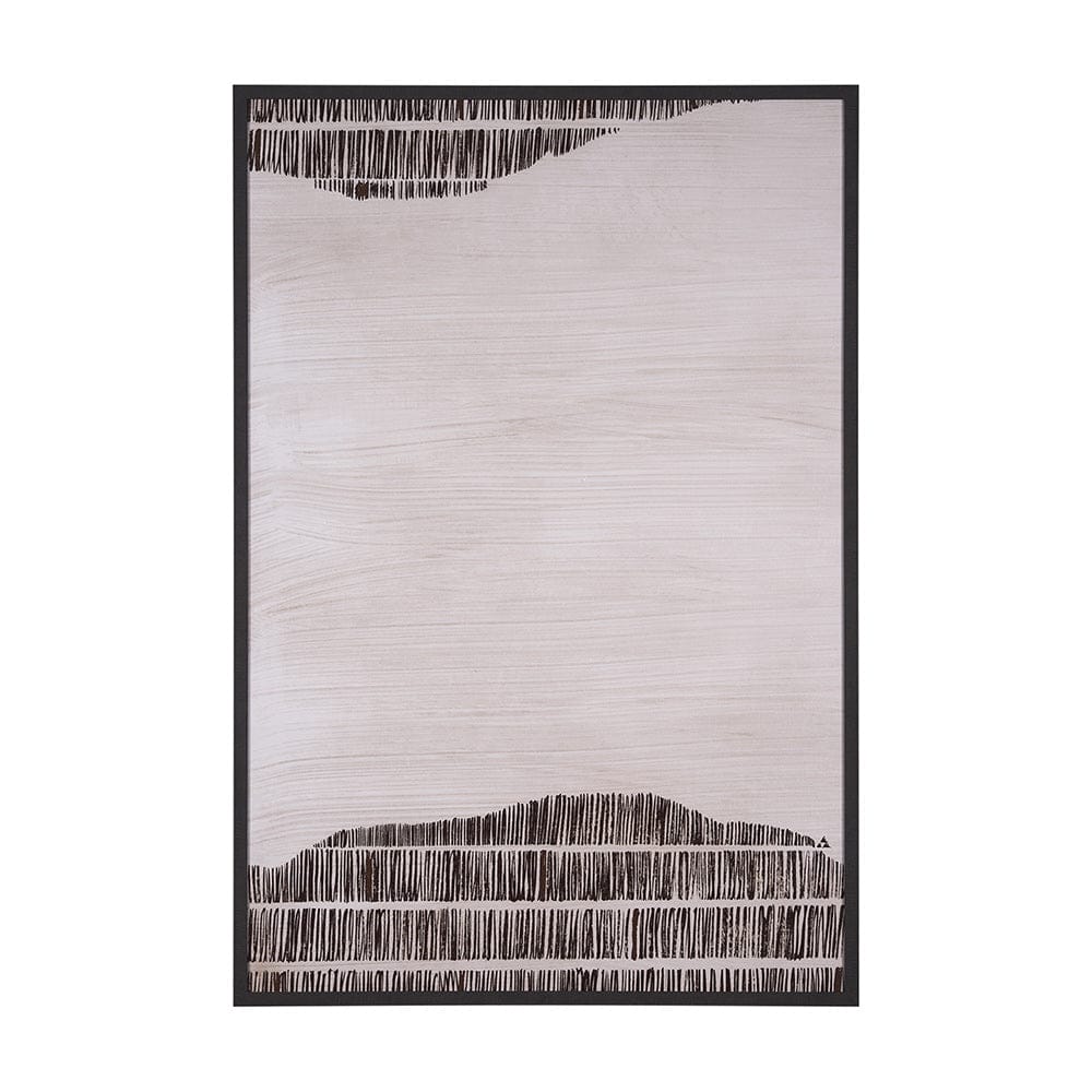 Mercana - Delineation II by Mercana Studio a Hand Embelished Textured Framed Art Print - 15071 view 1