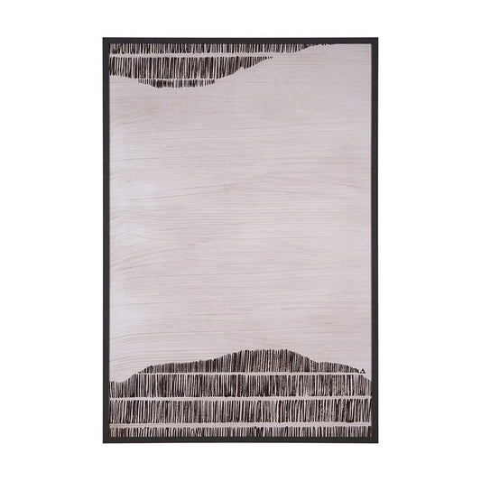 Mercana - Delineation II by Mercana Studio a Hand Embelished Textured Framed Art Print - 15071 view 1