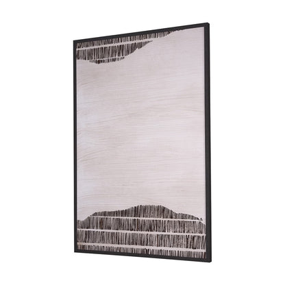 Mercana - Delineation II by Mercana Studio a Hand Embelished Textured Framed Art Print - 15071 view 2