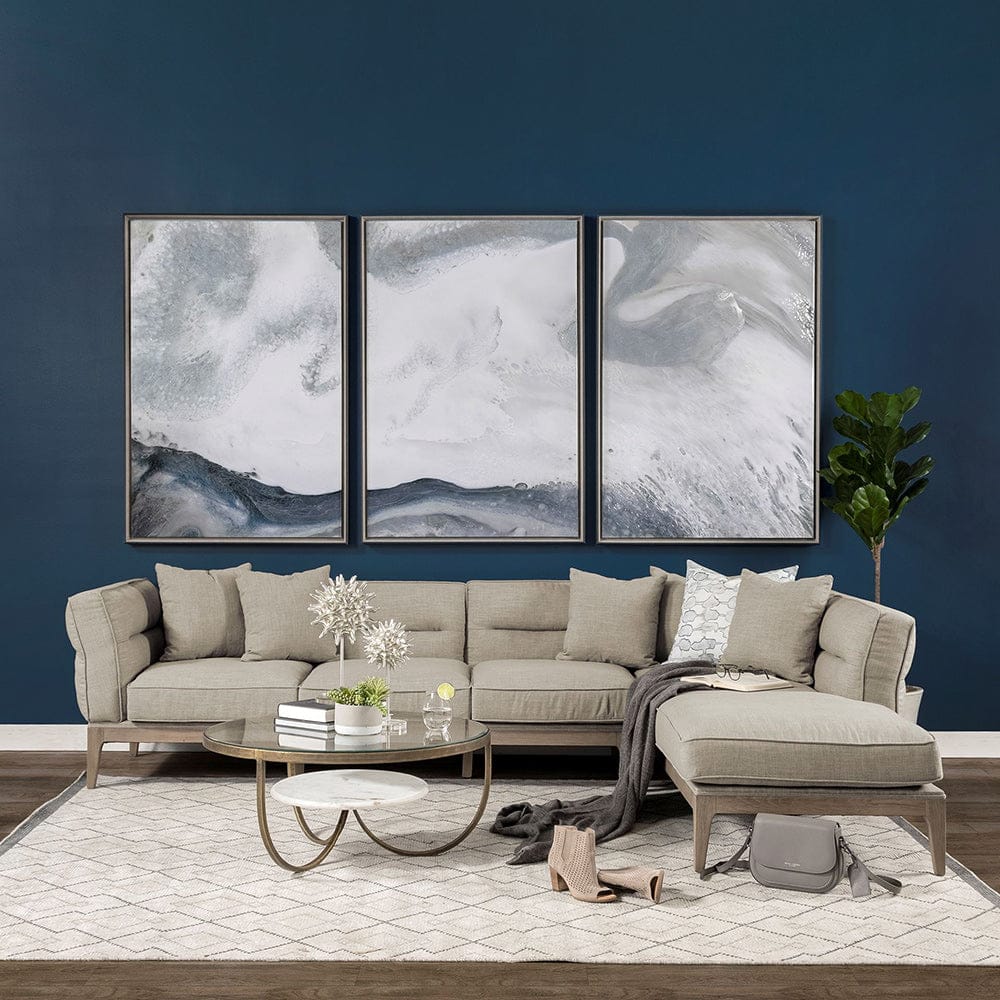 Mercana - Denali III Beige Upholstered Wooden Frame Sectional - 68182-AB_CLOSEOUT view 7