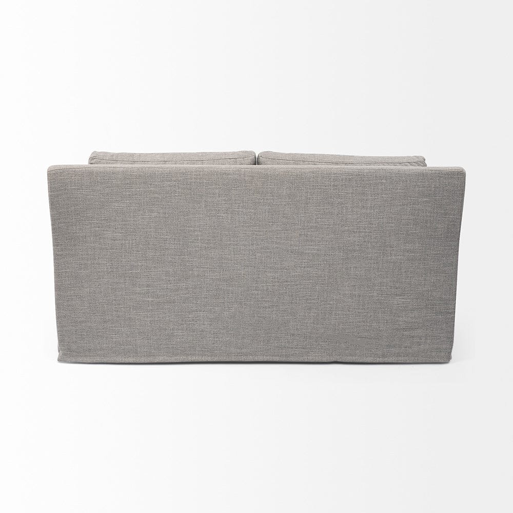 Mercana - Denly I 69 X 38.25 X 34.5 Flint Gray Slipcover Two Seater Sofa - 68717_CLOSEOUT view 5