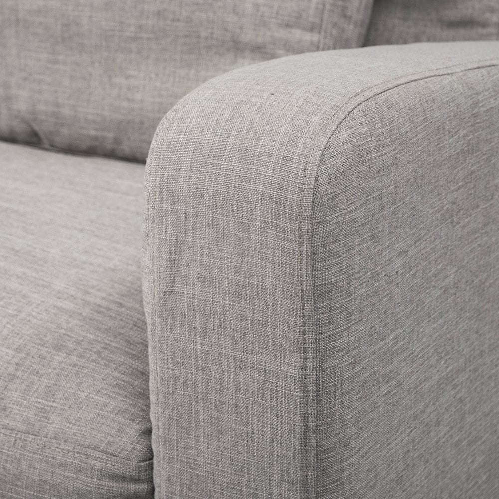 Mercana - Denly I 69 X 38.25 X 34.5 Flint Gray Slipcover Two Seater Sofa - 68717_CLOSEOUT view 7