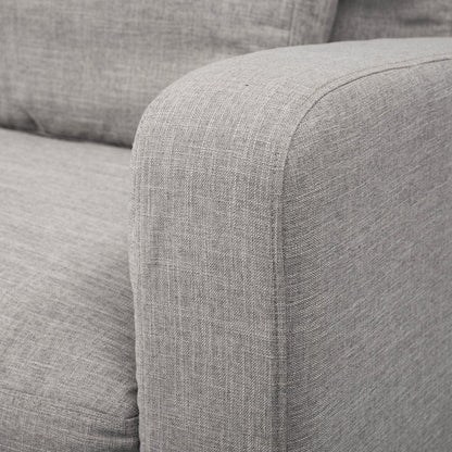 Mercana - Denly I 69 X 38.25 X 34.5 Flint Gray Slipcover Two Seater Sofa - 68717_CLOSEOUT view 7