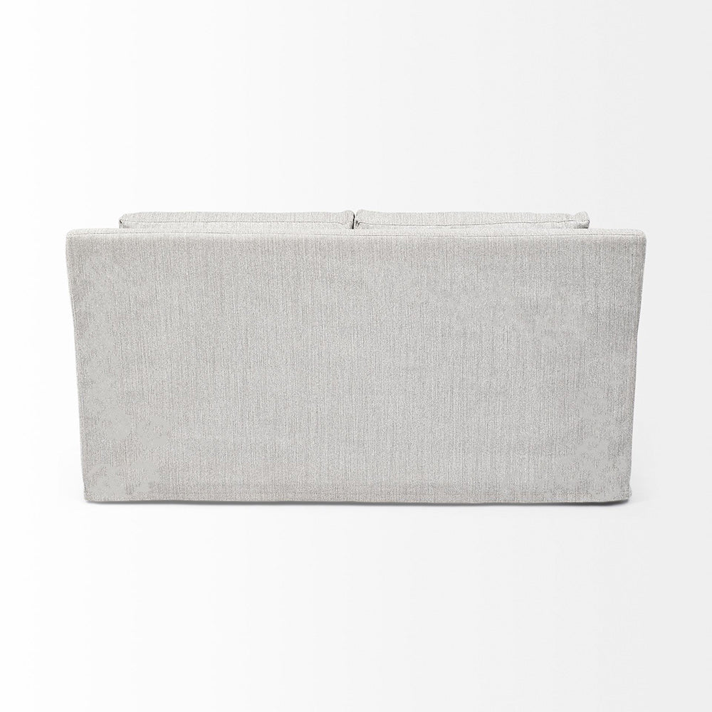 Mercana - Denly I 69 X 38.25 X 34.5 Frost Gray Slipcover Two Seater Sofa - 68719_CLOSEOUT view 6