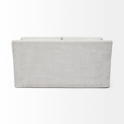 Mercana - Denly I 69 X 38.25 X 34.5 Frost Gray Slipcover Two Seater Sofa - 68719_CLOSEOUT view 6