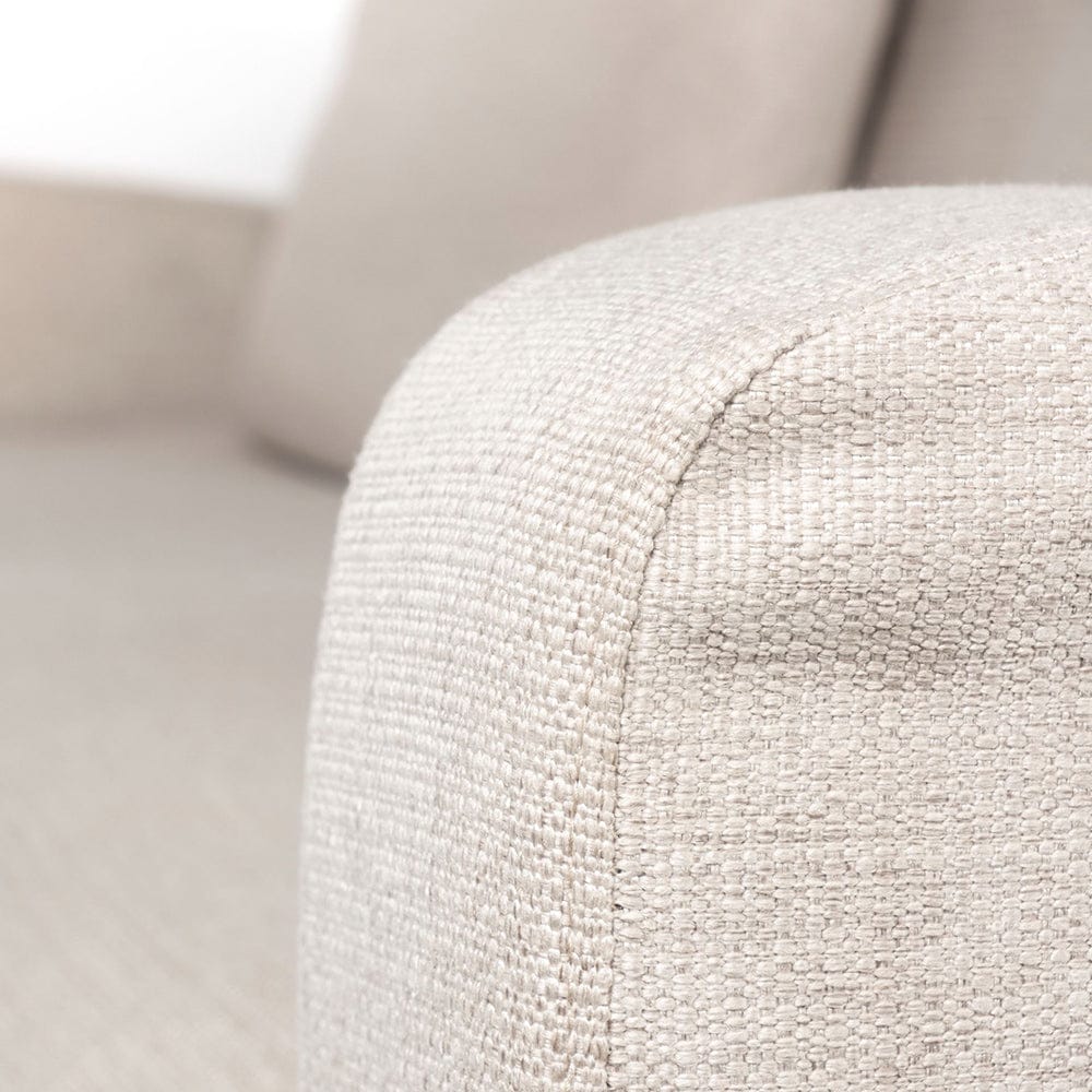 Mercana - Denly II 92.5 X 38.25 X 34.5 Beige Slipcover Three Seater Sofa - 68702 view 5