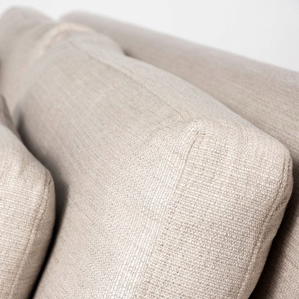 Mercana - Denly II 92.5 X 38.25 X 34.5 Beige Slipcover Three Seater Sofa - 68702 view 7