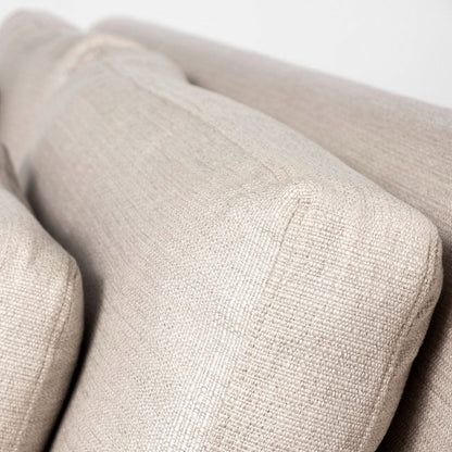 Mercana - Denly II 92.5 X 38.25 X 34.5 Beige Slipcover Three Seater Sofa - 68702 view 7