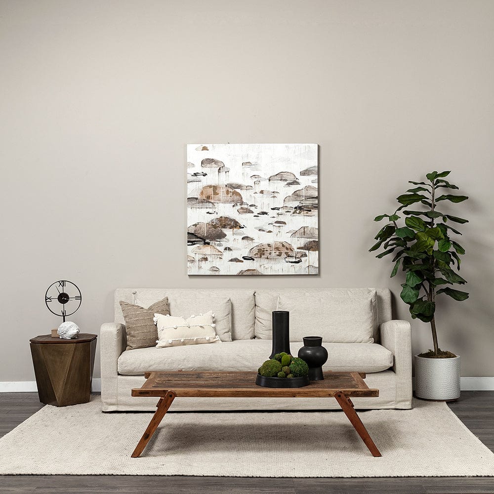Mercana - Denly II 92.5 X 38.25 X 34.5 Beige Slipcover Three Seater Sofa - 68702 view 12