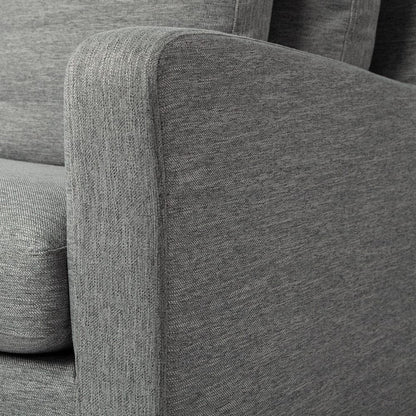 Mercana - Denly II 92" Casterock Gray Slipcover Three Seater Sofa - 68721_CLOSEOUT view 7