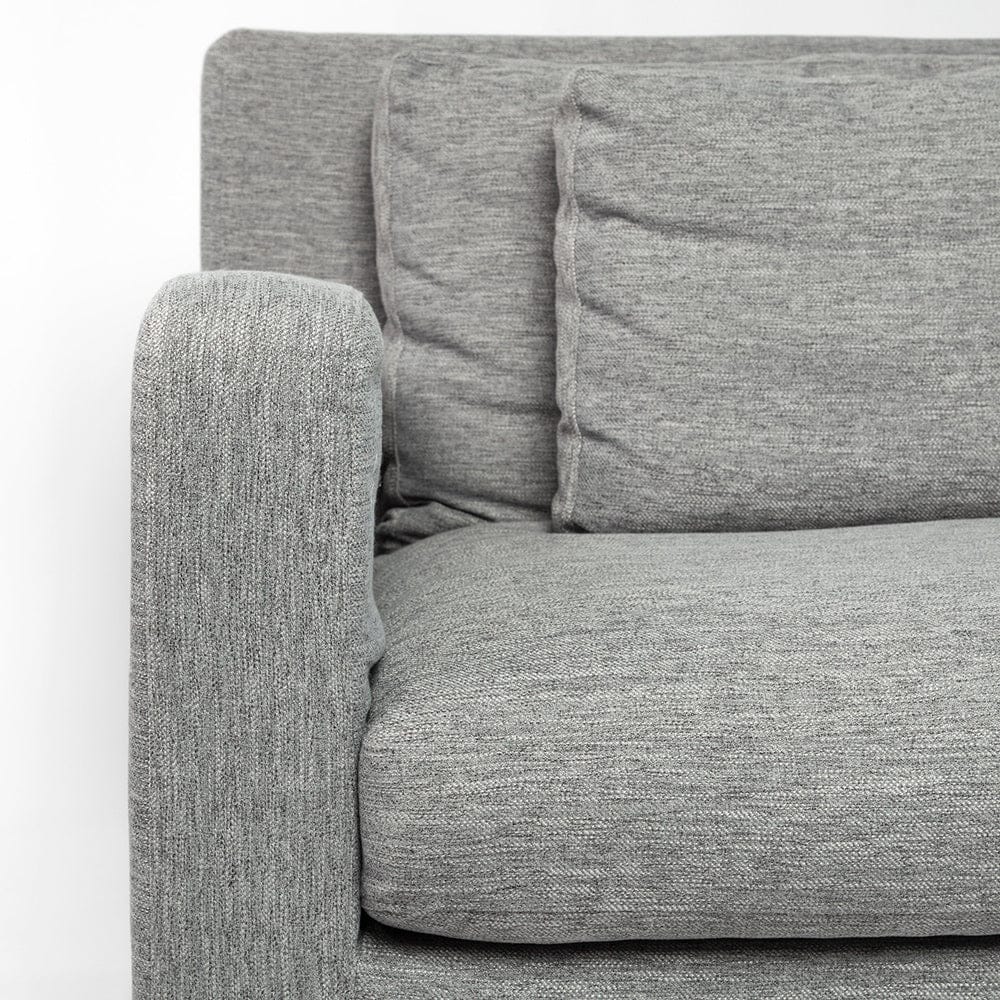 Mercana - Denly III 38 X 38.25 X 34.5 Castlerock Gray Slipcover Upholstered Arm Chair - 68725_CLOSEOUT view 10
