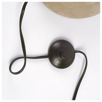 Mercana - Denmark 55.1"H Black/Gold Concrete Base Metal Shade Floor Lamp - 67000 view 3