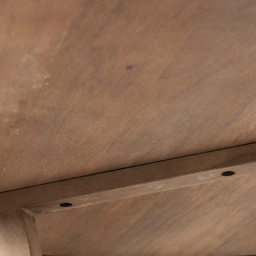 Mercana - Denver 91.5x38 Rectangular Brown Solid Wood Top & Base Dining Table - 69031-AB view 8
