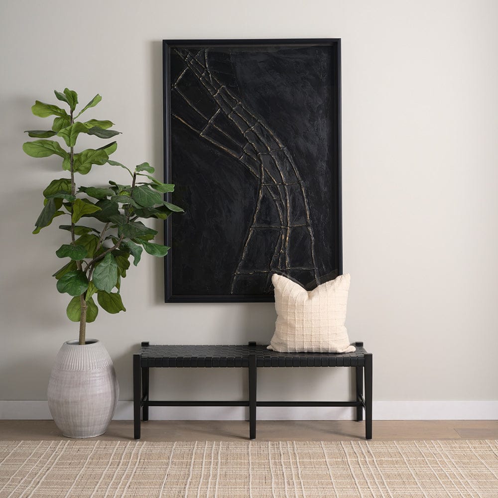 Mercana - Descent I by Studio M a handmade Original Framed 3D Textured Artwork under Glass - 15596 view 8