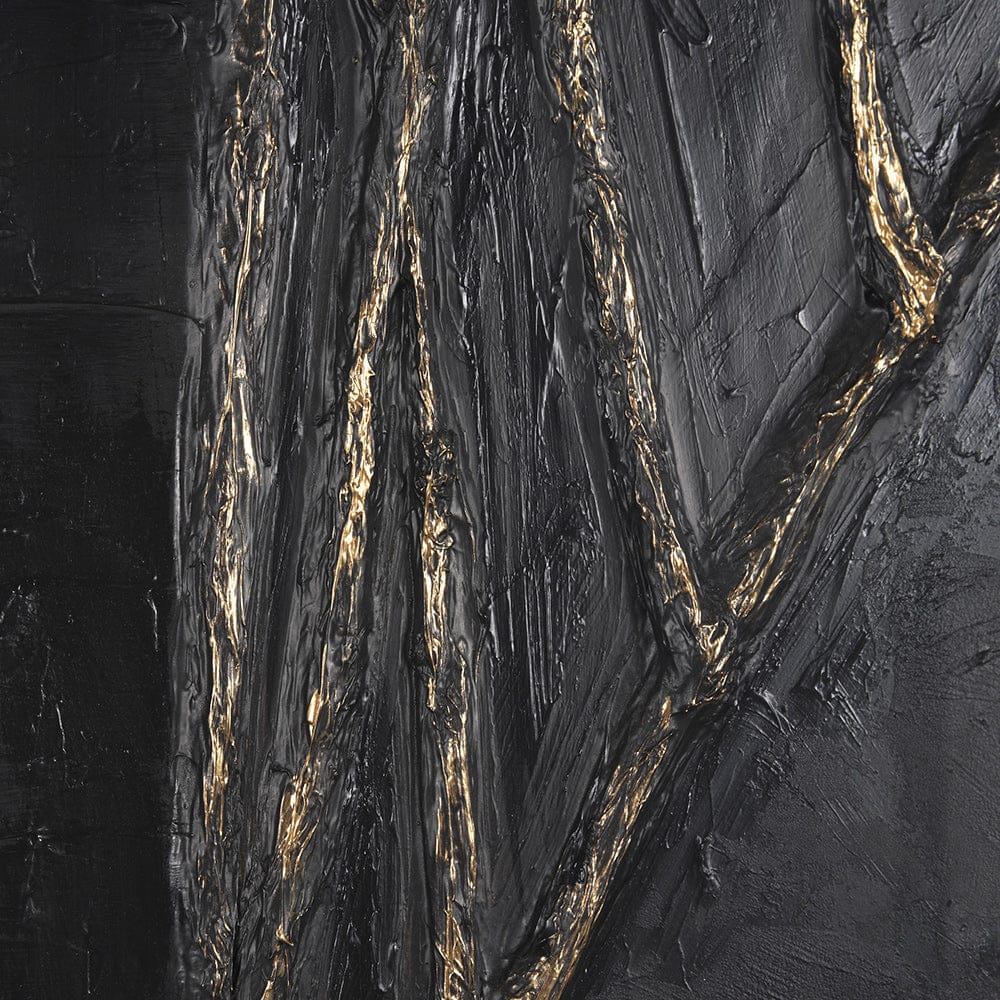 Mercana - Descent II by Studio M a handmade Original Framed 3D Textured Artwork under Glass - 15597 view 6