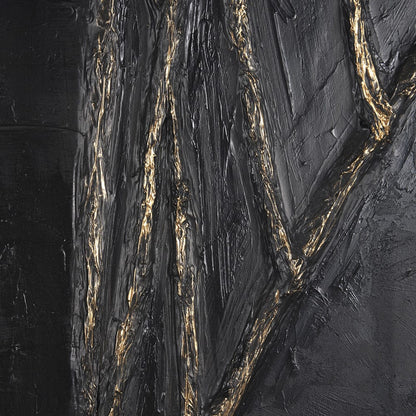 Mercana - Descent II by Studio M a handmade Original Framed 3D Textured Artwork under Glass - 15597 view 6