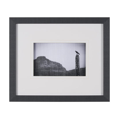 Mercana - Desert Hunter by Nathan Larson a Hand Embelished Textured Framed Art Print Matted under Glass - 15467 view 1