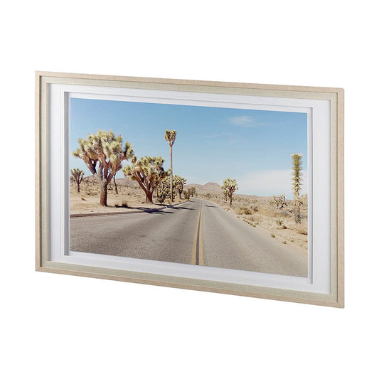 Mercana - Desert Road by Irene Suchocki a Hand Embellished Textured Framed Art Photograph Matted under Glass - 12521 view 2
