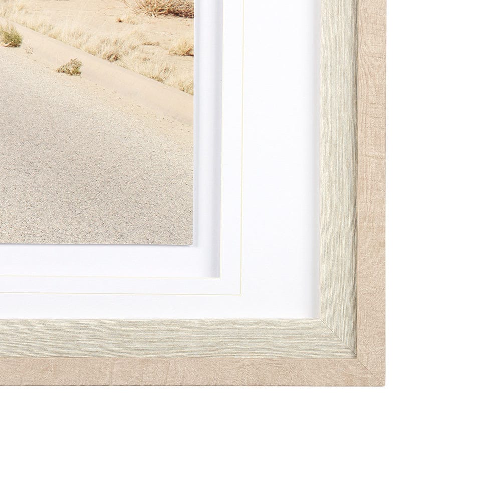 Mercana - Desert Road by Irene Suchocki a Hand Embellished Textured Framed Art Photograph Matted under Glass - 12521 view 3