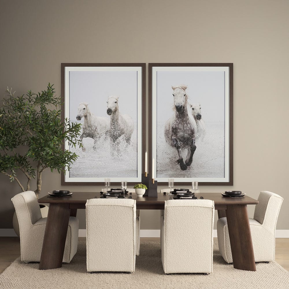 Mercana - Determination Horse by Irene Sucocki a Hand Embellished Framed Art Photo Print under Glass (Set of 2) - 15832 view 9