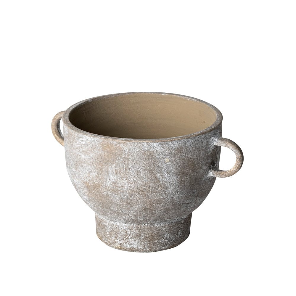 Mercana - Deya Small Rustic Brown Ceramic Vase - 68911 view 1