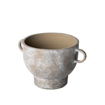 Mercana - Deya Small Rustic Brown Ceramic Vase - 68911 view 1